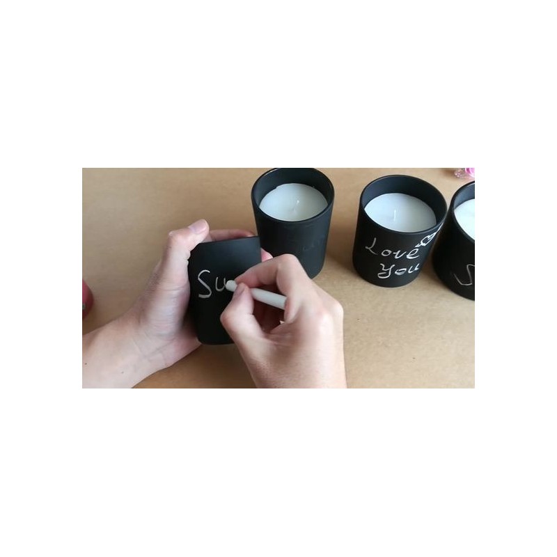 Lumanare parfumata cu creta